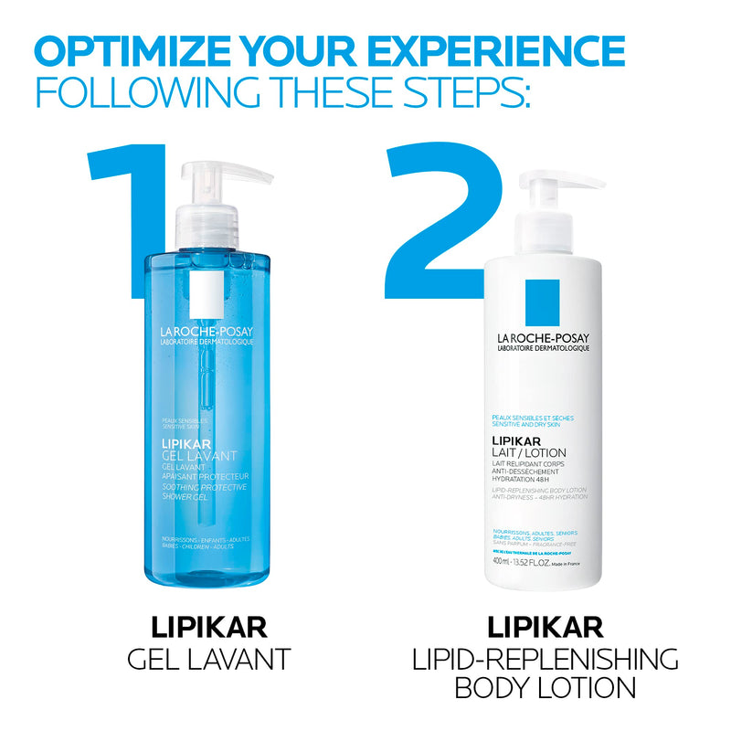 La Roche-Posay - Lipikar Cleansing Gel - 400 mL