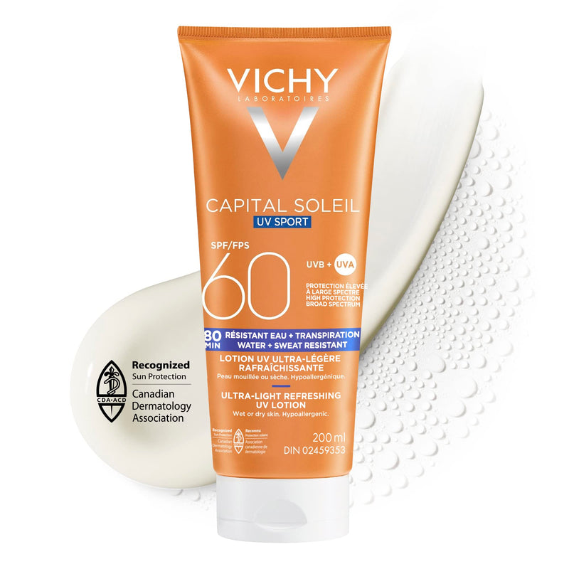 Vichy Idéal Soleil Sport Sunscreen SPF 60, 200 mL