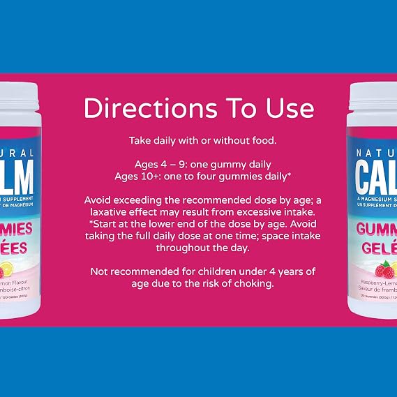 Natural Calm - Mag Gummies 120's