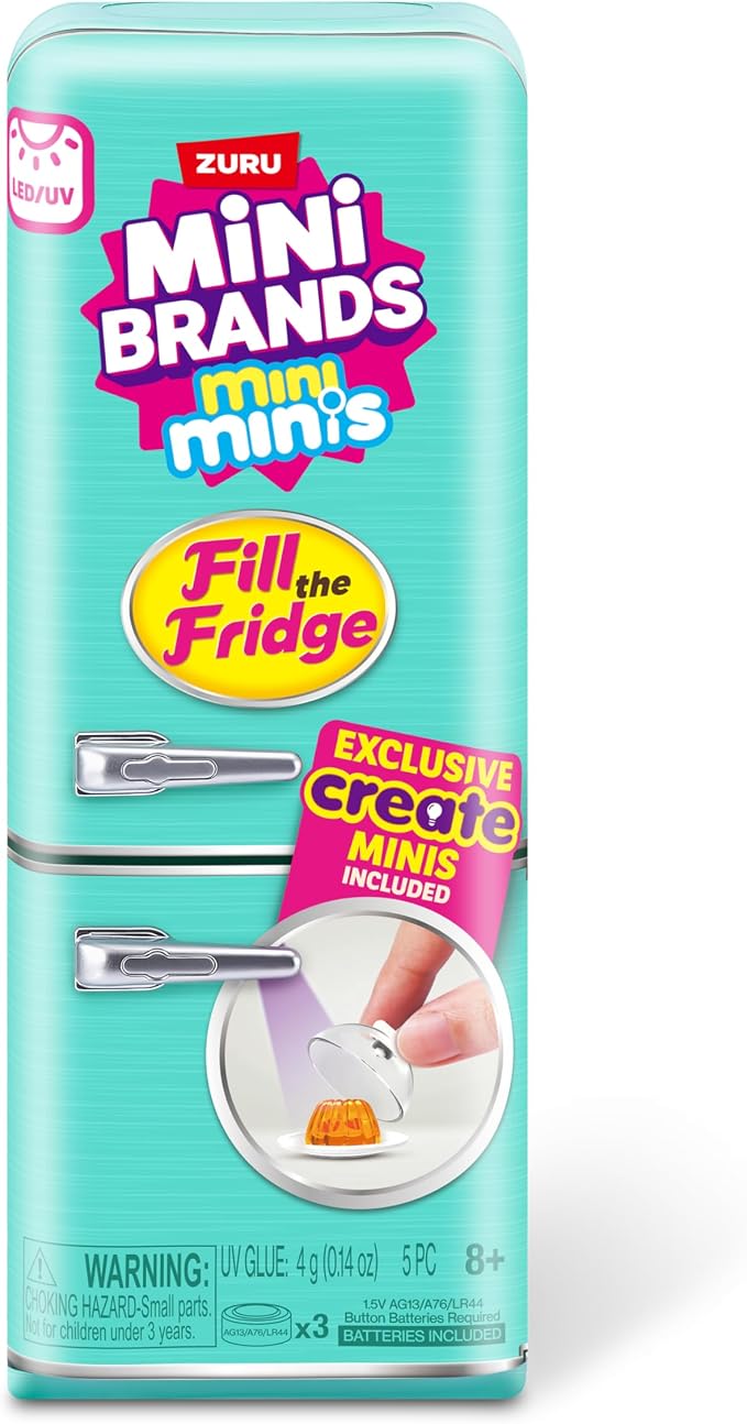 ZURU - Mini Brands Fill the Fridge Playset Series 1