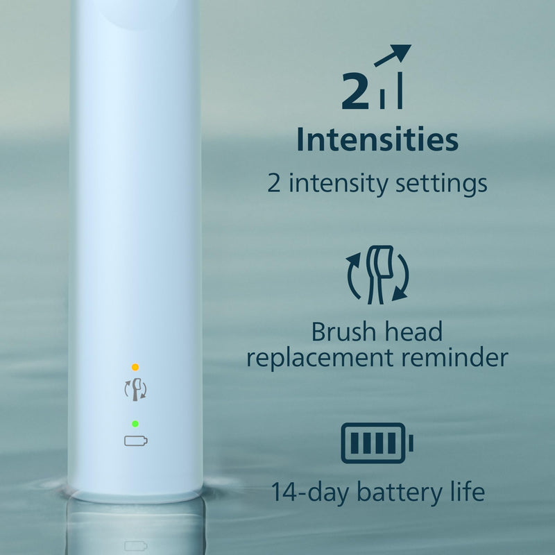 Philips Sonicare 4900 Electric Toothbrush HX3683/32, Light Blue