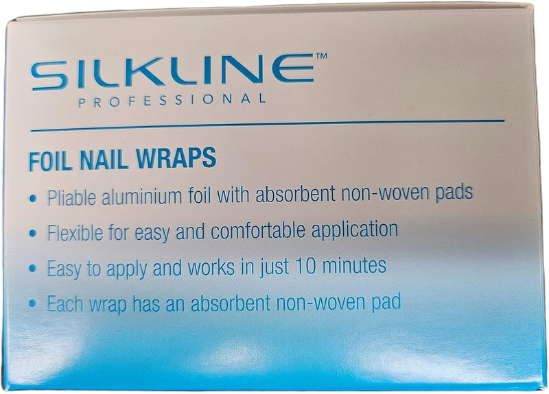 Silkline - Soak-Off Gel Nail Foil Wrap (100-PACK)