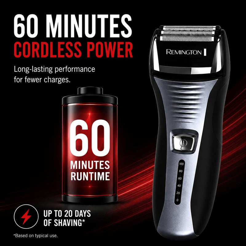Remington F5-5800 Foil Shaver, Black