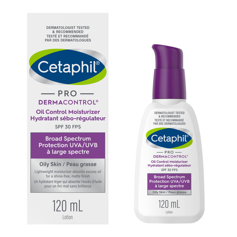 Cetaphil - PRO DermaControl Oil Control Moisturizer - SPF 30 - 120 mL