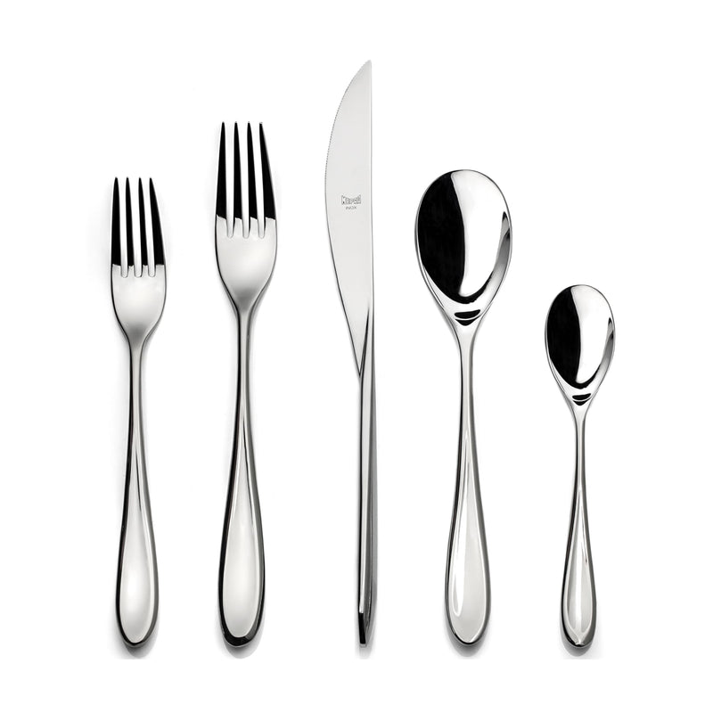 Mepra - Forma Mirror - 5-Piece Flatware Set