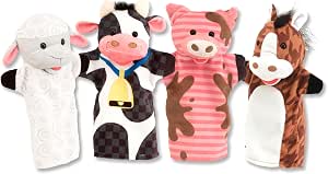 Melissa & Doug - Farm Friends Hand Puppets