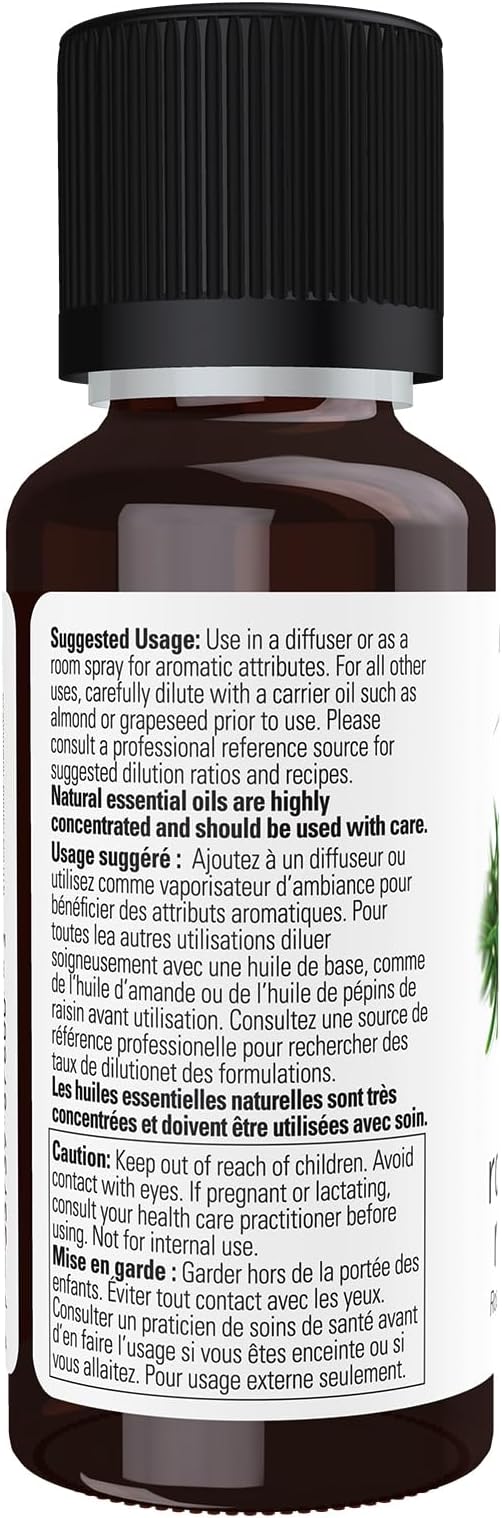 Now - Rosemary Oil (Rosmarinus Officinalis)30 mL