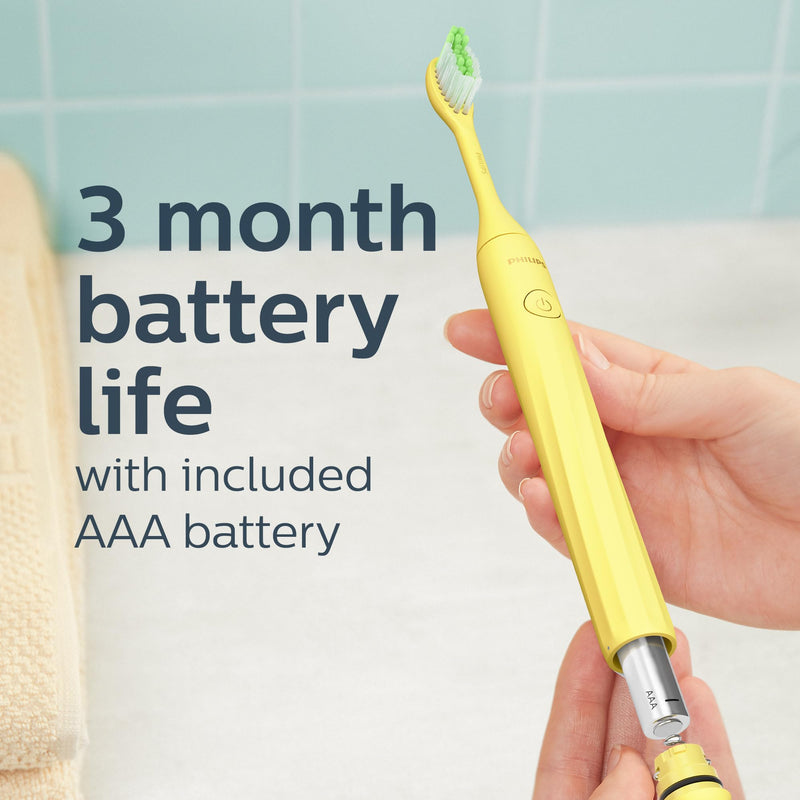 Philips One by Sonicare Battery Toothbrush HY1100/02, Mango