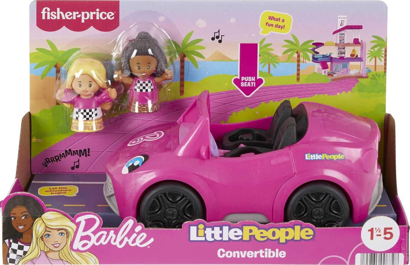 Fisher-Price Little People - Barbie Toddler Toy Car Convertible & 2 Figures