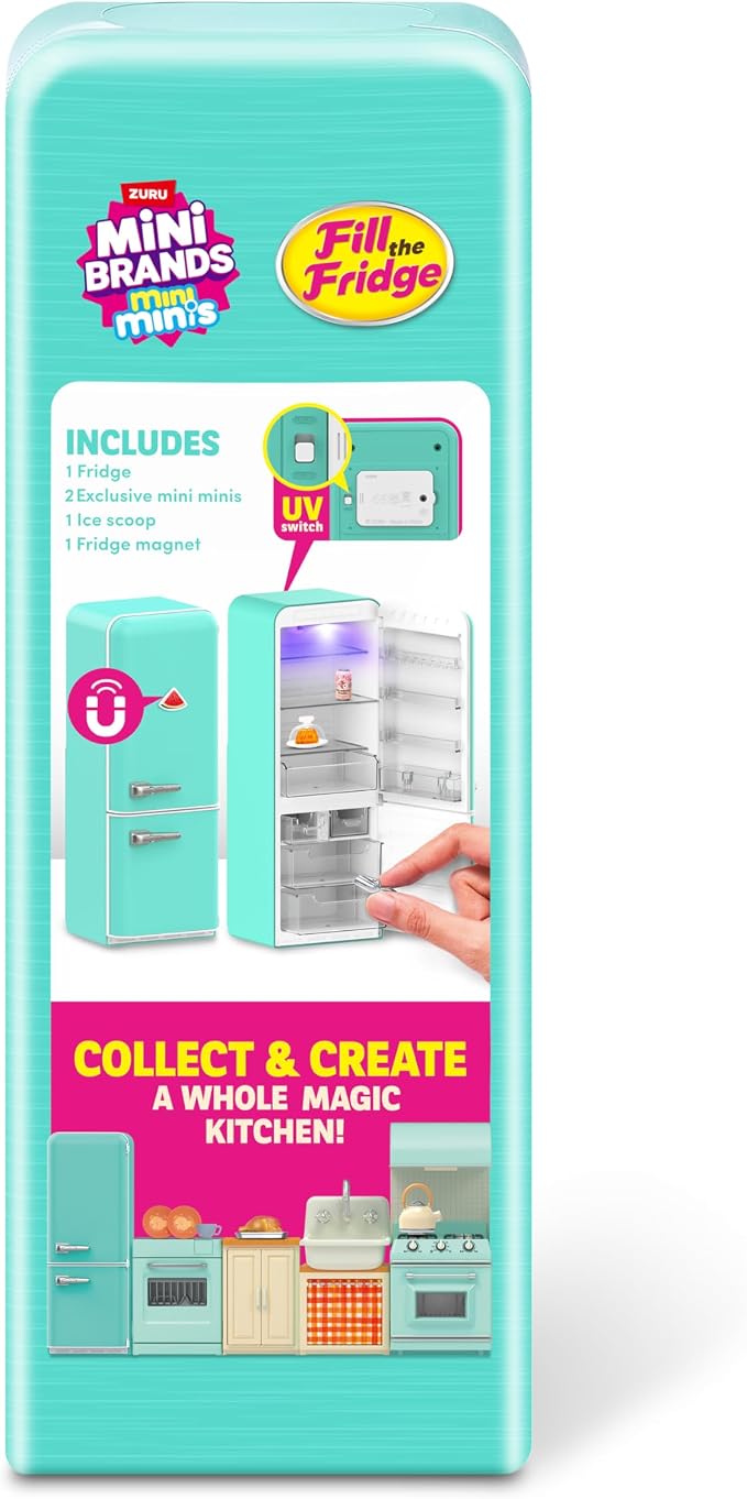 ZURU - Mini Brands Fill the Fridge Playset Series 1