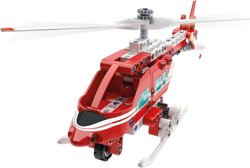 Clementoni - Mon Atelier de Mecanique - Helicoptere de Pompier - French Edition