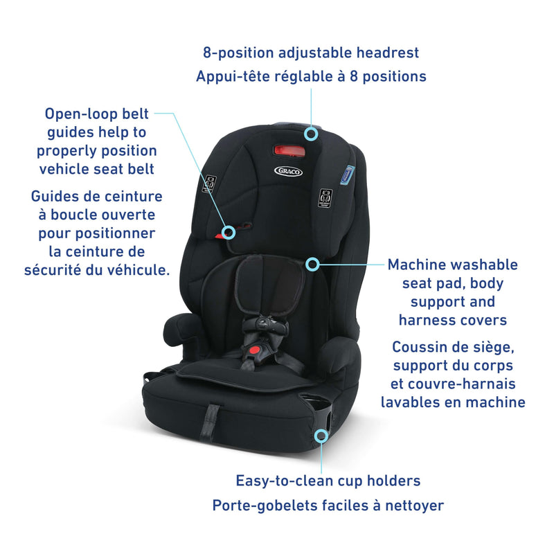 Graco - Tranzitions 3-in-1 Harness Booster - Proof