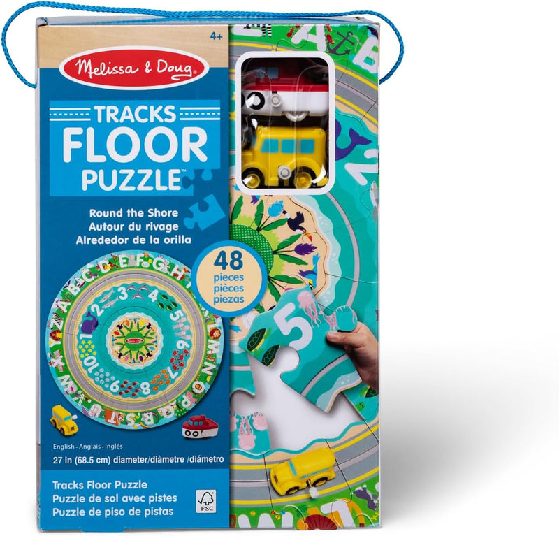 Melissa & Doug - Round the Shore Floor Puzzle & Play Set