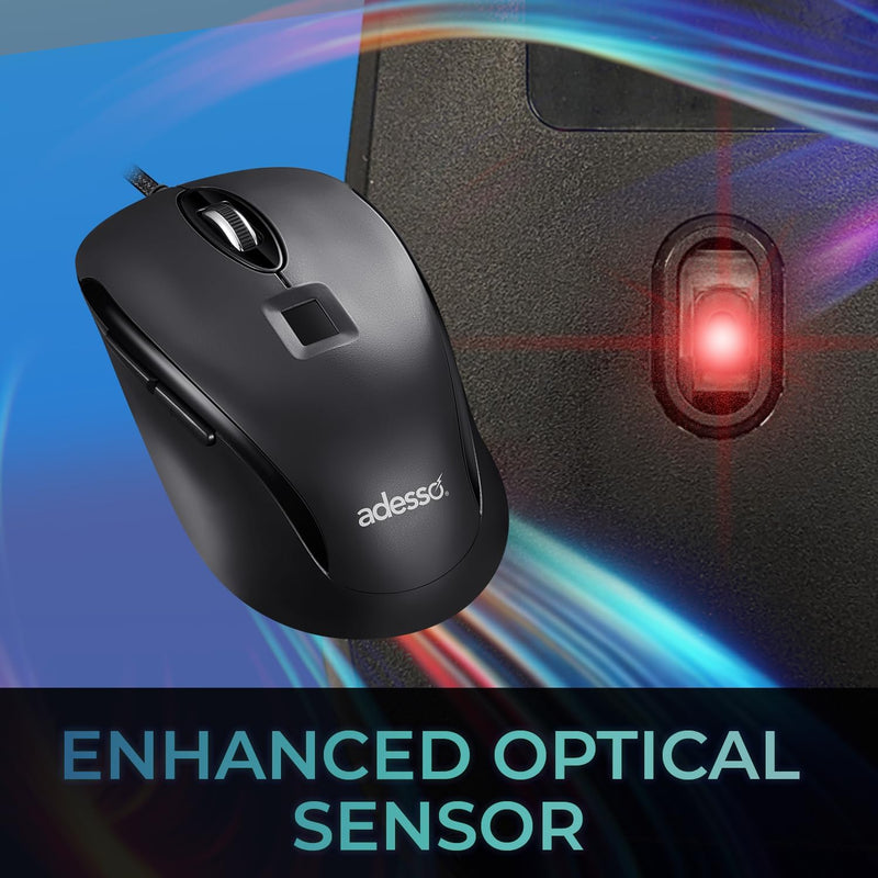 Adesso - Fingerprint Mouse