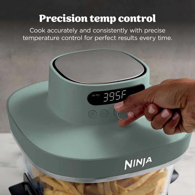 Ninja Crispi Pro Glass Air Fryer AS101CDG, Ash Grey