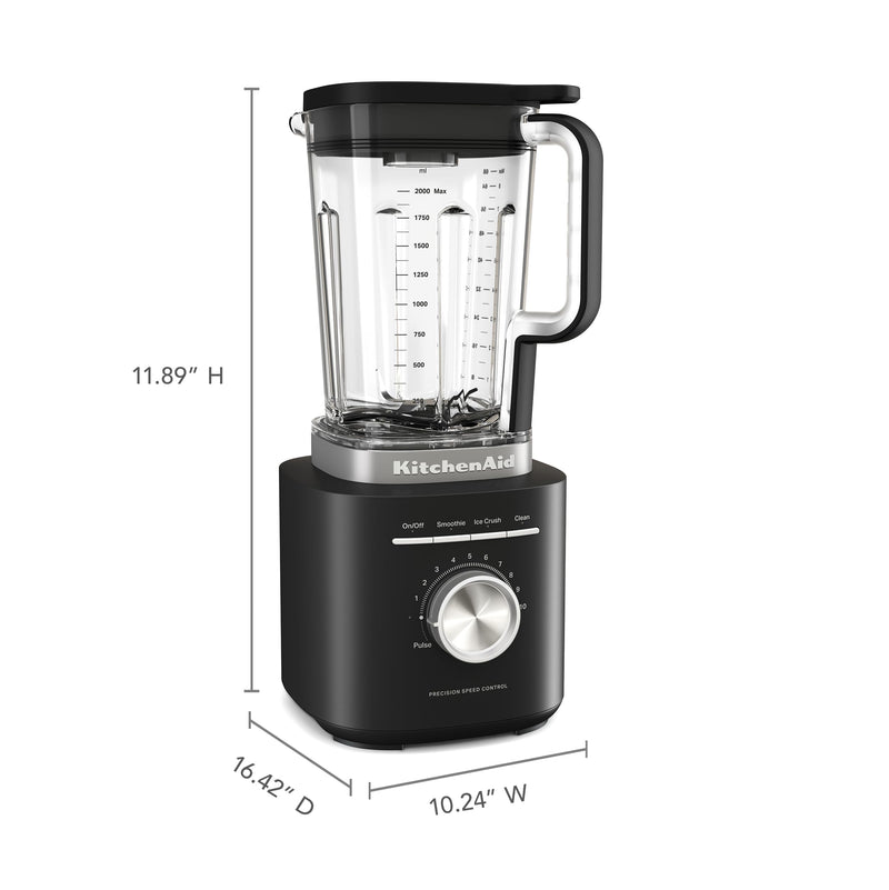 KitchenAid - Pure Power KSB2072BM - Countertop Blender - Matte Black