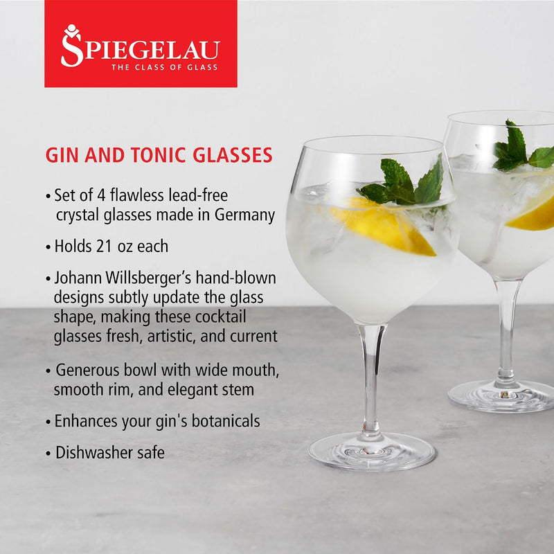 Spiegelau - GIN & TONIC - SET OF 4