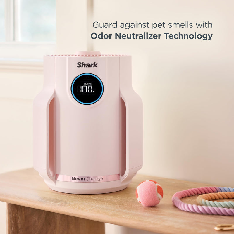 Shark NeverChange Compact Pro Air Purifier HP072CPK, Quartz