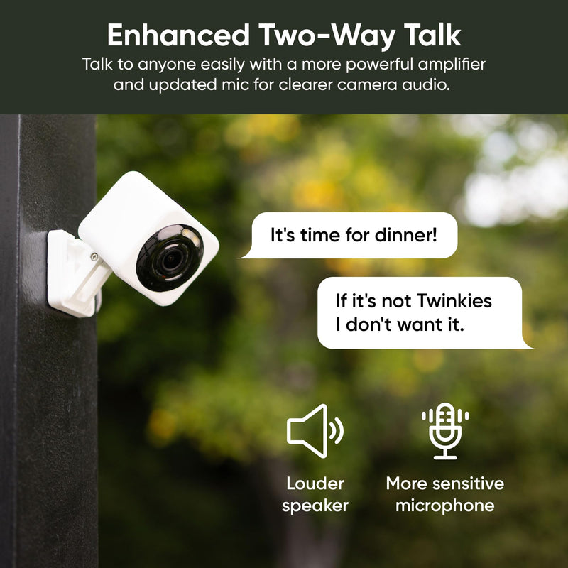 Wyze Cam v4 Security Camera WYZEC4, White