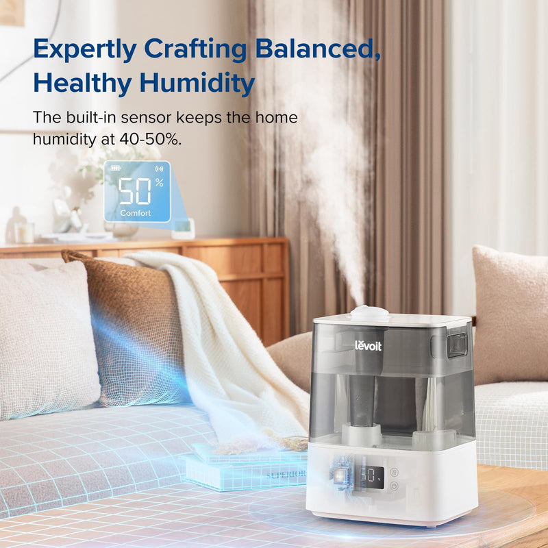 Levoit Classic 300S Smart Humidifier, 6 L, Grey