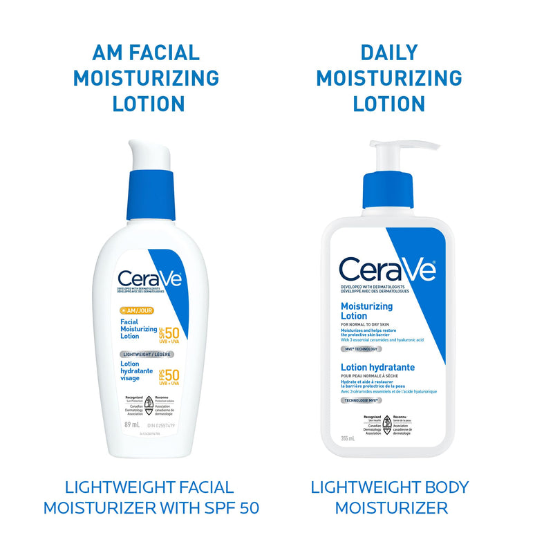 CeraVe - AM Facial Moisturizing Lotion - SPF 50 - 89 mL