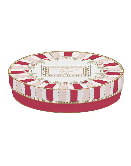 Easy Life - FLOWERY - Dessert Plate -  Set of 4 | 19 cm / 7.5 in