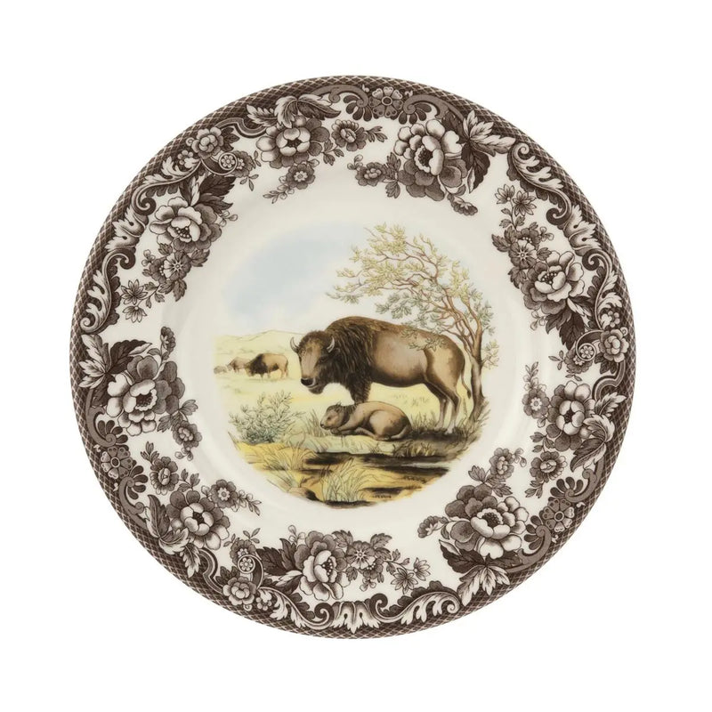 Spode - Woodland Amwildlife - Dinner Plate (Bison) - 10.5"