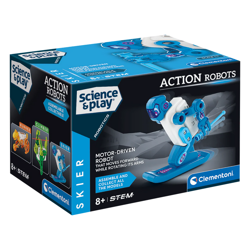 Clementoni - Science & Play - Extreme Robot - Skier