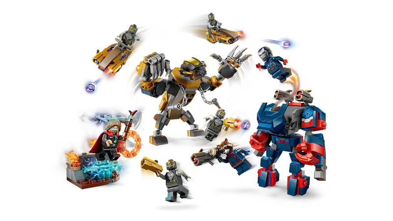 LEGO - 76322 - MARVEL - Avengers: Endgame Thor vs Chitauri - 373pcs