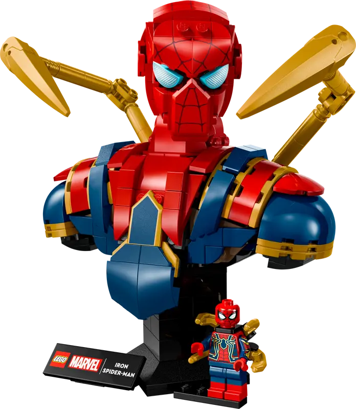 LEGO - 76326 - MARVEL - Iron Spider-Man Bust - 379pcs