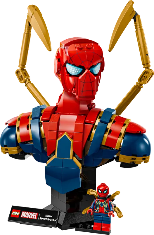 LEGO - 76326 - MARVEL - Iron Spider-Man Bust - 379pcs