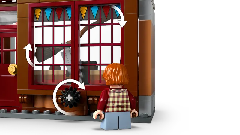 LEGO - 76452 - HARRY POTTER - Quality Quidditch Supplies & Ice Cream Parlour - 795pcs -