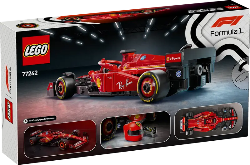LEGO - 77242 - SPEED CHAMPIONS - Ferrari SF-24 F1 Race Car - 275pcs