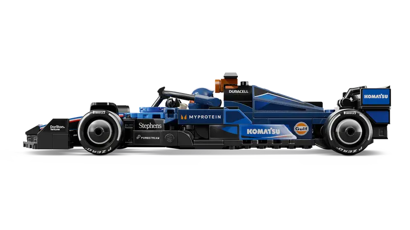 LEGO - 77249 - SPEED CHAMPIONS - William Racing FW46 F1 Race Car - 263pcs