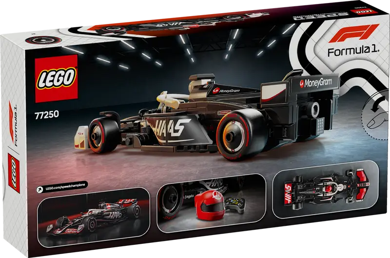 LEGO - 77250 - SPEED CHAMPIONS - MoneyGram Haas F1 Team VF-24 Race Car - 242pcs