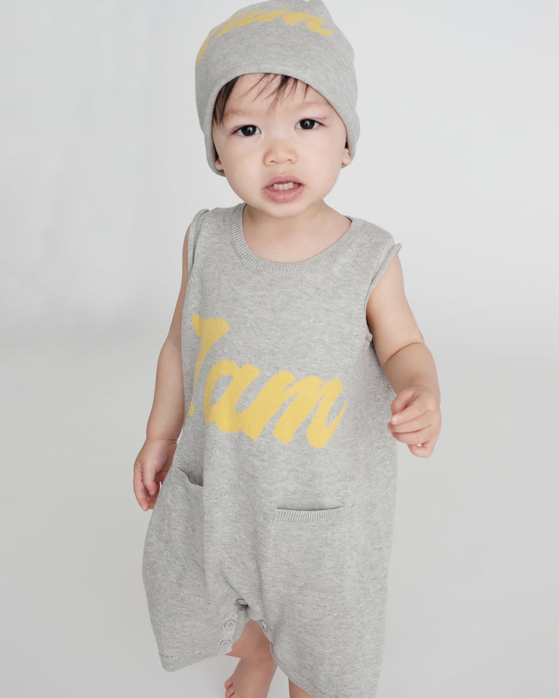 7AM - Logo Boxy Romper