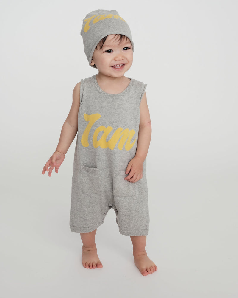 7AM - Logo Boxy Romper