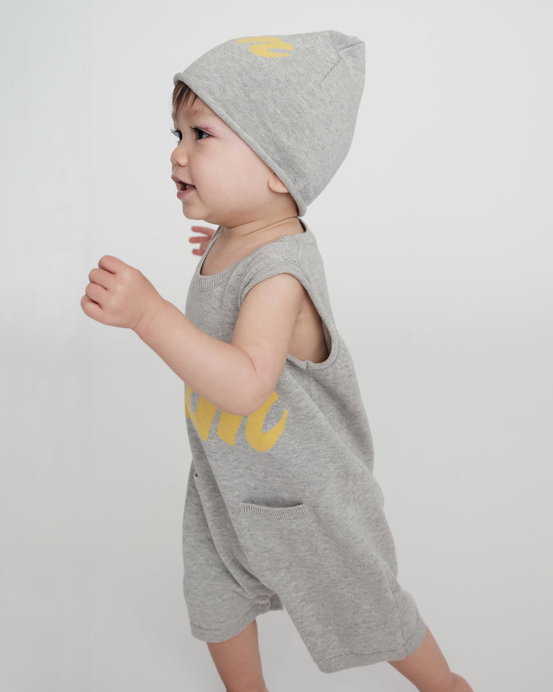 7AM - Logo Boxy Romper