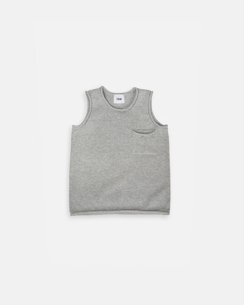 7AM - Boxy Cotton Tank Top