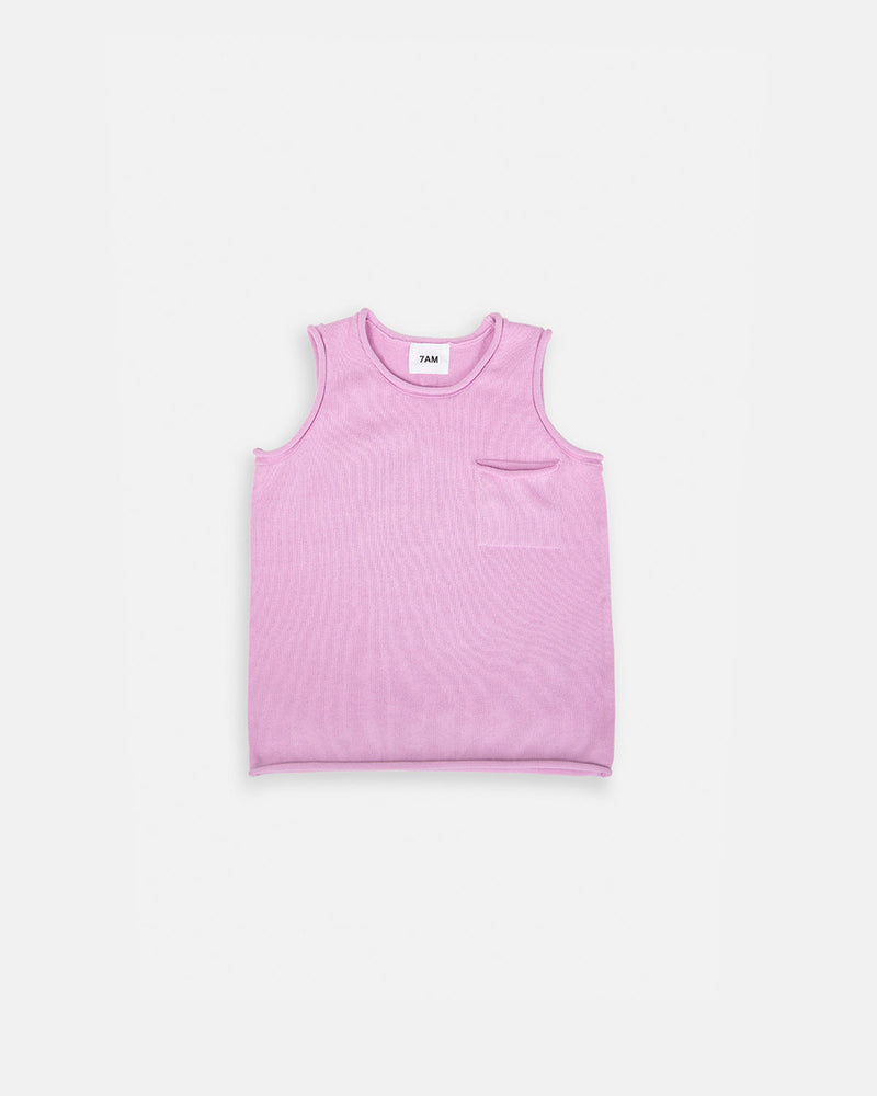 7AM - Boxy Cotton Tank Top