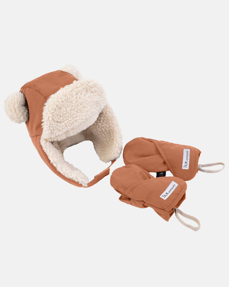 7AM - Cub Set - Benji Sherpa | Hat & Mittens