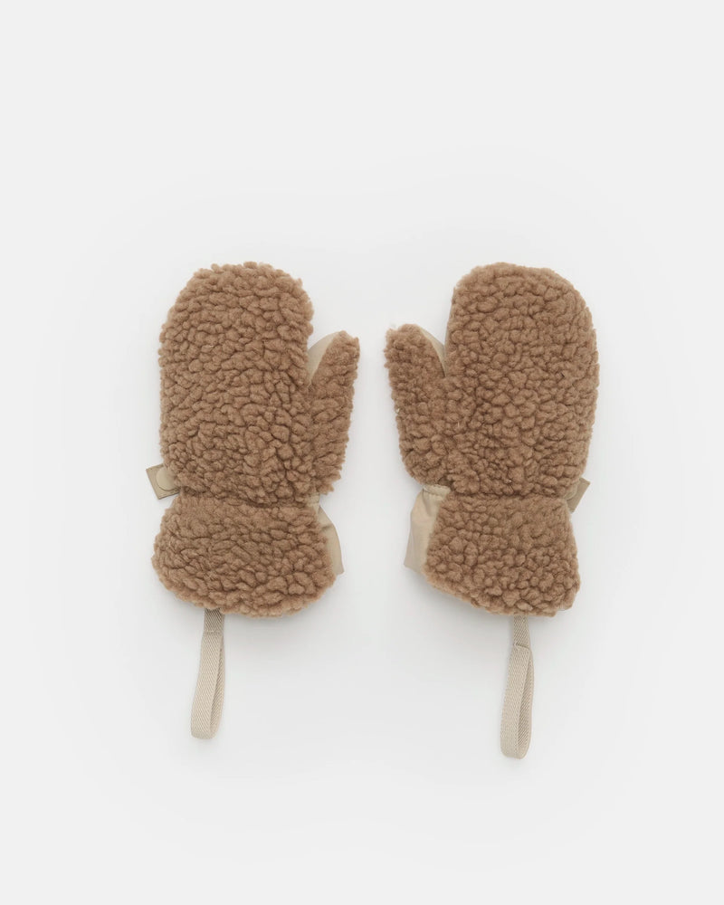 Sherpa Mittens - Benji Appliqué