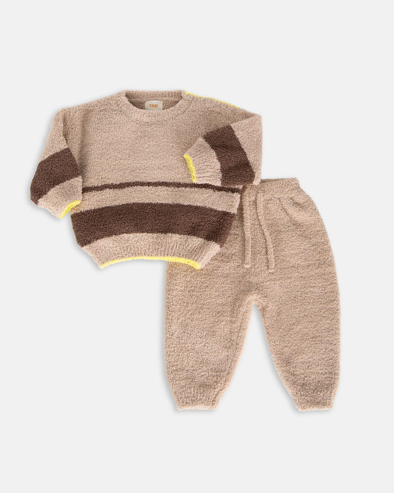7AM - Boxy Sweater - Fuzzy