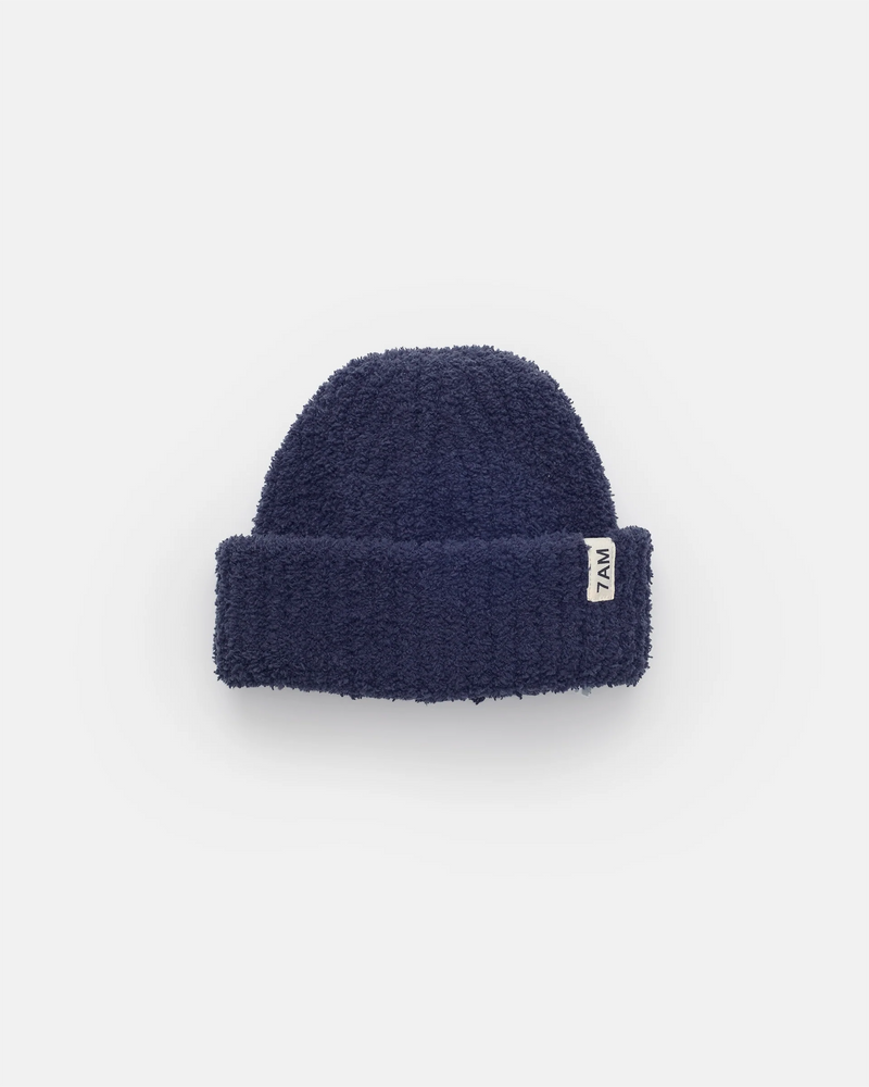 7AM - Ribbed Beanie - Fuzzy