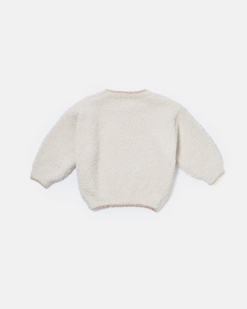 7AM - Boxy Sweater - Fuzzy