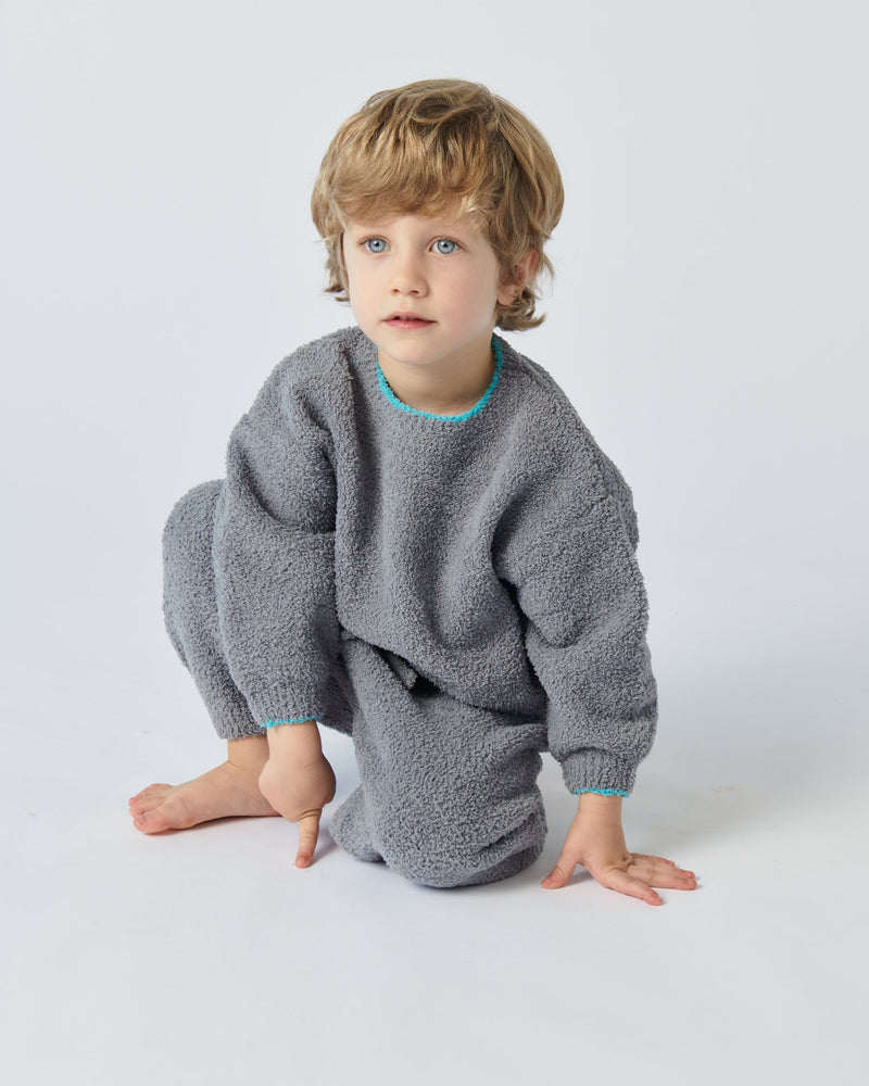 7AM - Boxy Sweater - Fuzzy