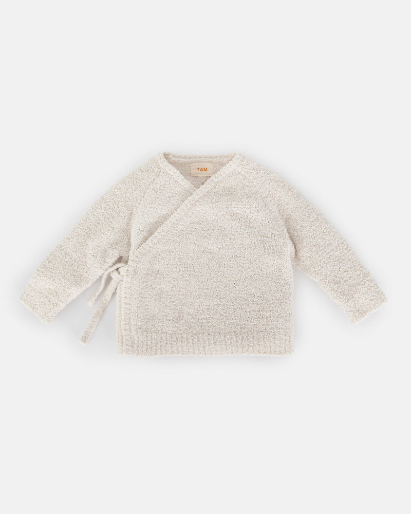 7AM - Wrap Top - Fuzzy