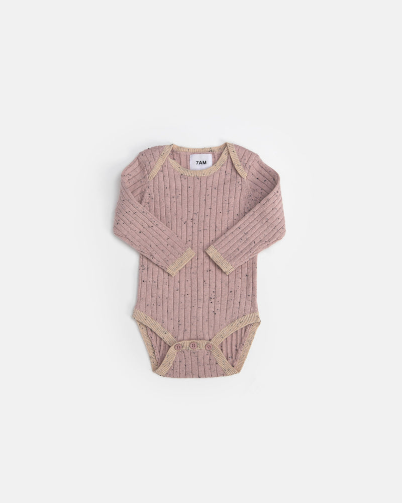 7AM Enfant - Long Sleeve Bodysuit - Hug Me