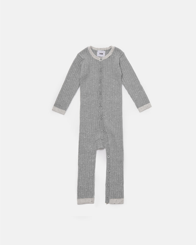 7AM - Long Sleeve Jumpsuit No Footie - Hug Me