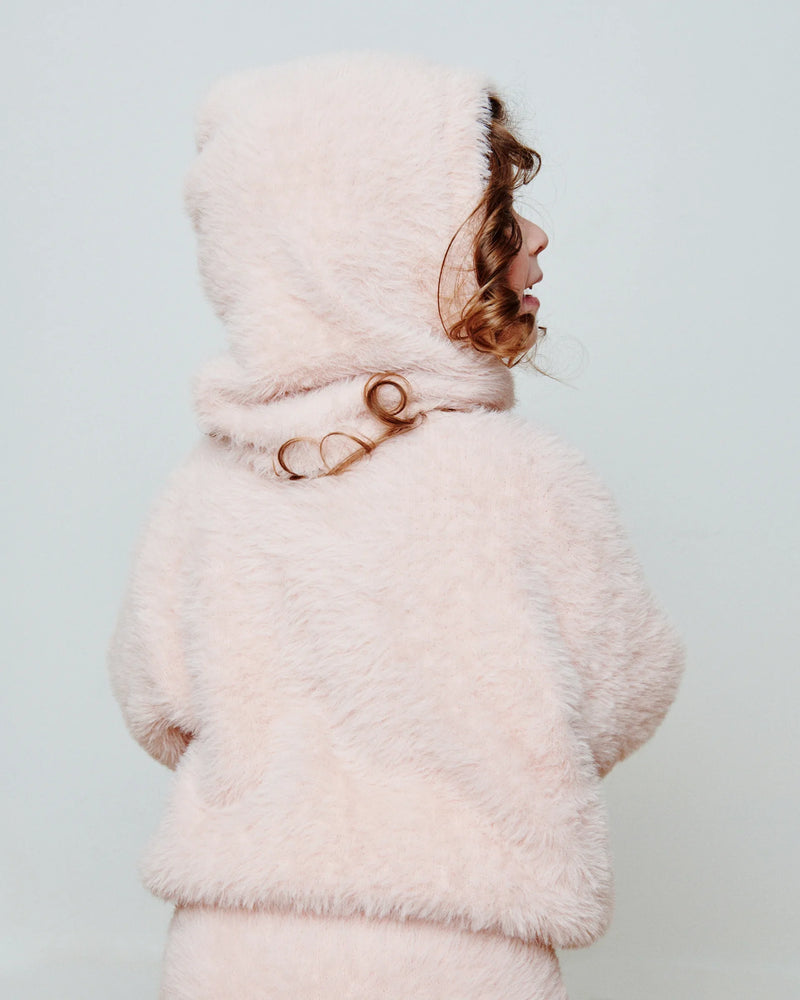 Boxy Bow Sweater - Furry